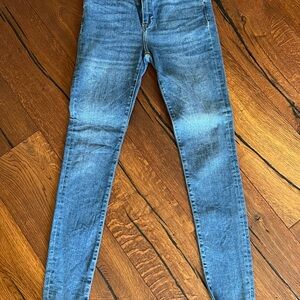 All Saints Blue Denim Skinny Jeans